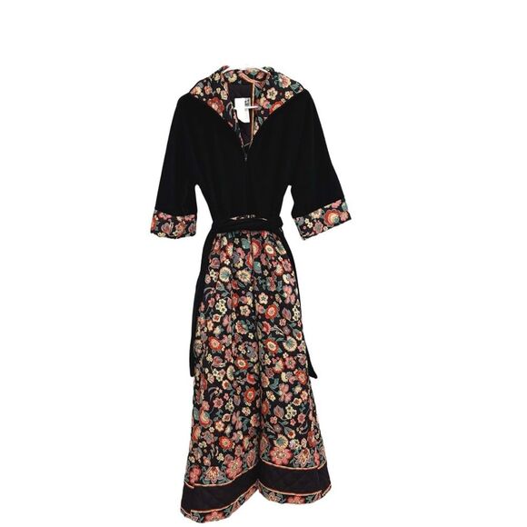 I Appel Other - I Appel Women's Vintage Quilted Robe - Small